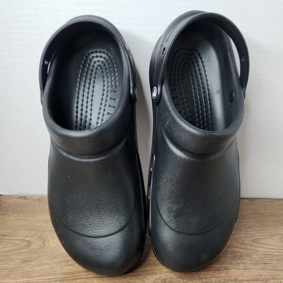 Crocs Unisex-Adult Bistro Clogs, Slip Resistant Work Shoe Size 12 Mens